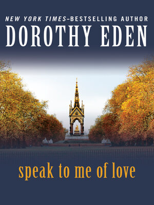 Speak to Me of Love - ebook